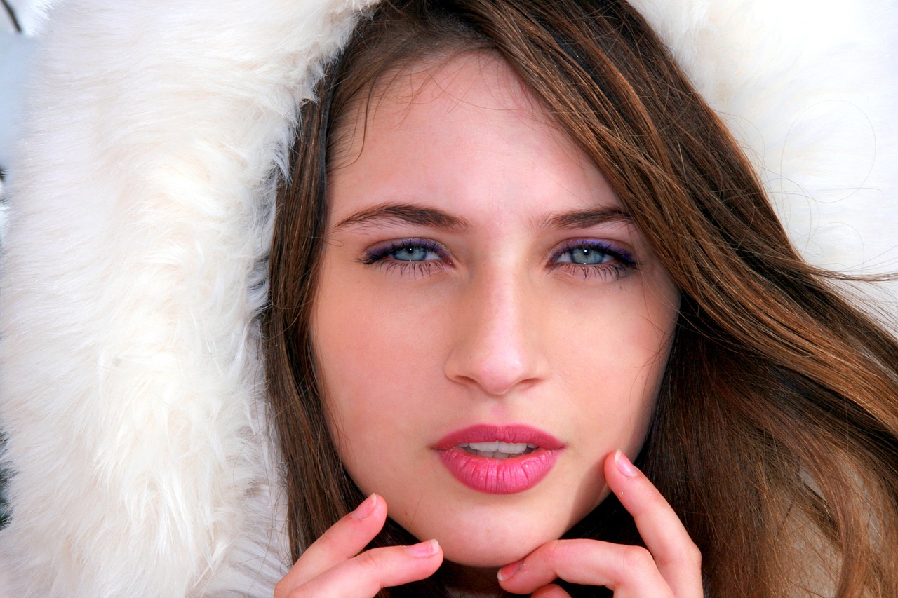 girl portrait blue eyes free photo