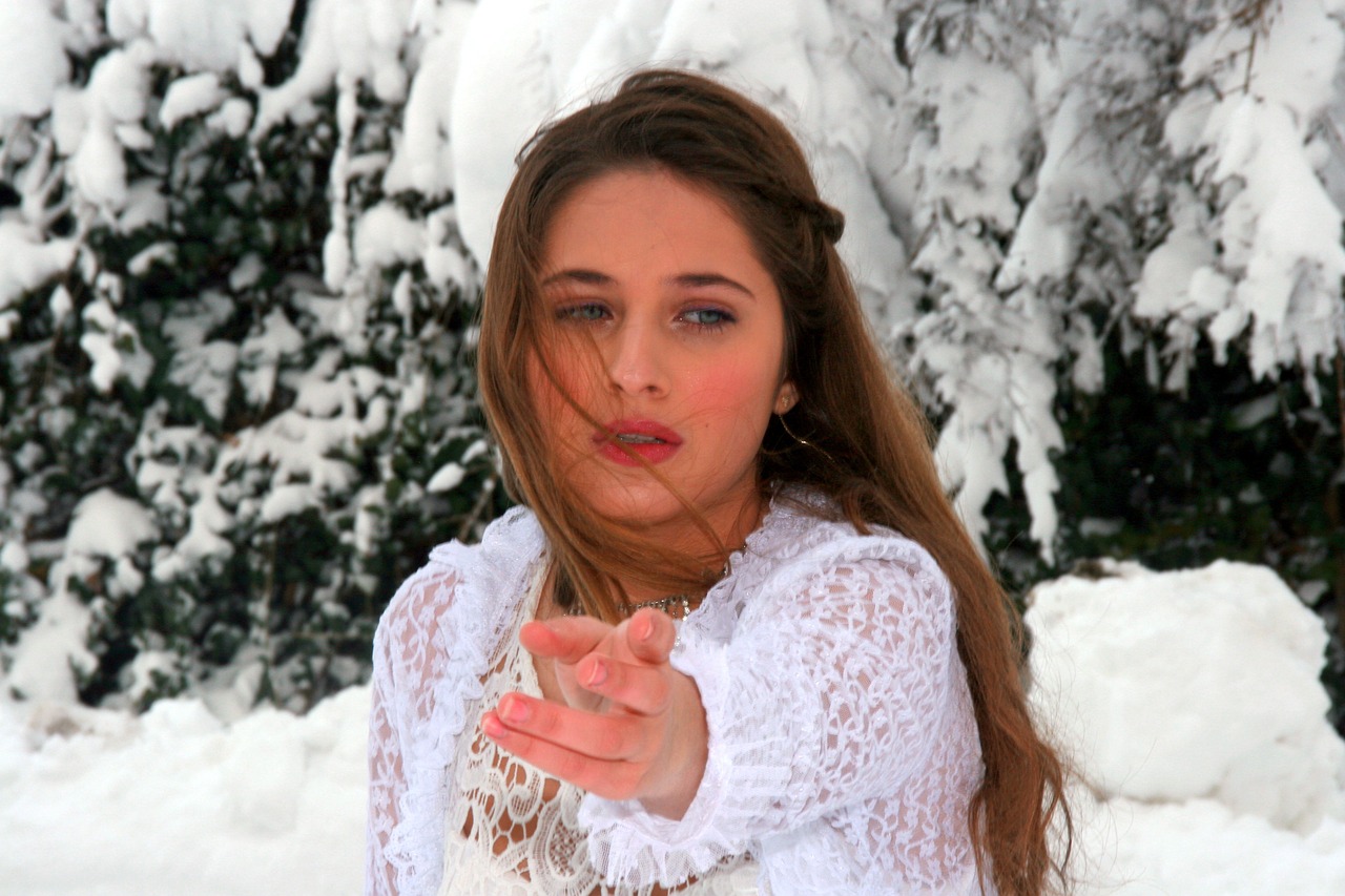 girl portrait blue eyes free photo