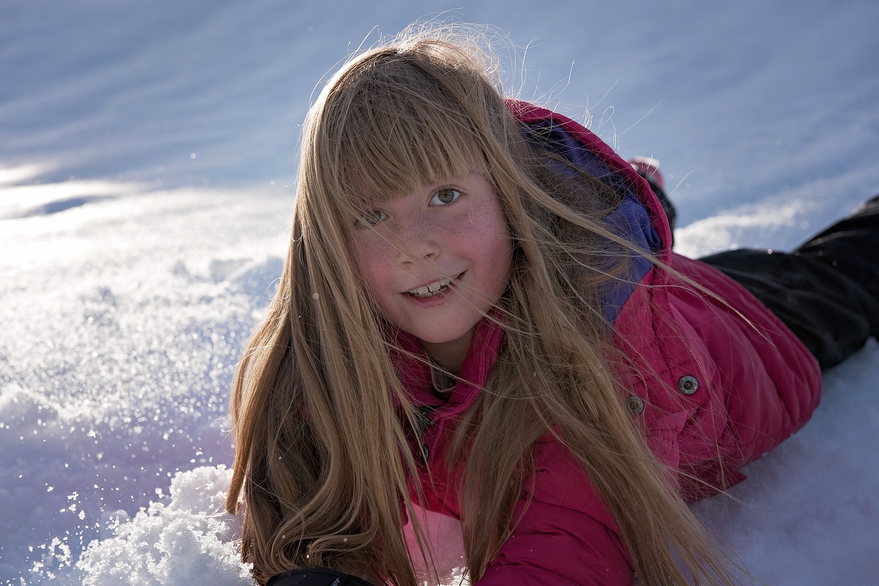 girl human winter free photo