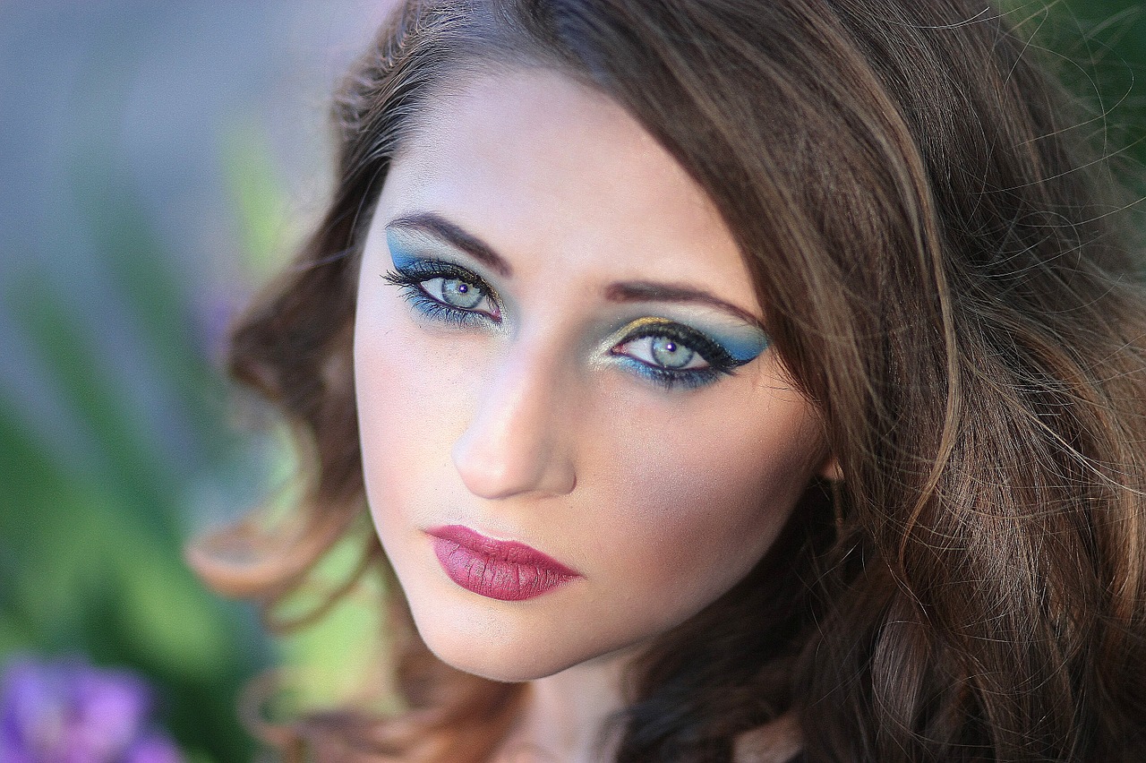 girl portrait blue eyes free photo