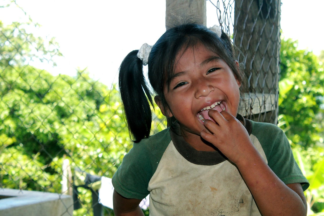 girl honduran smile free photo