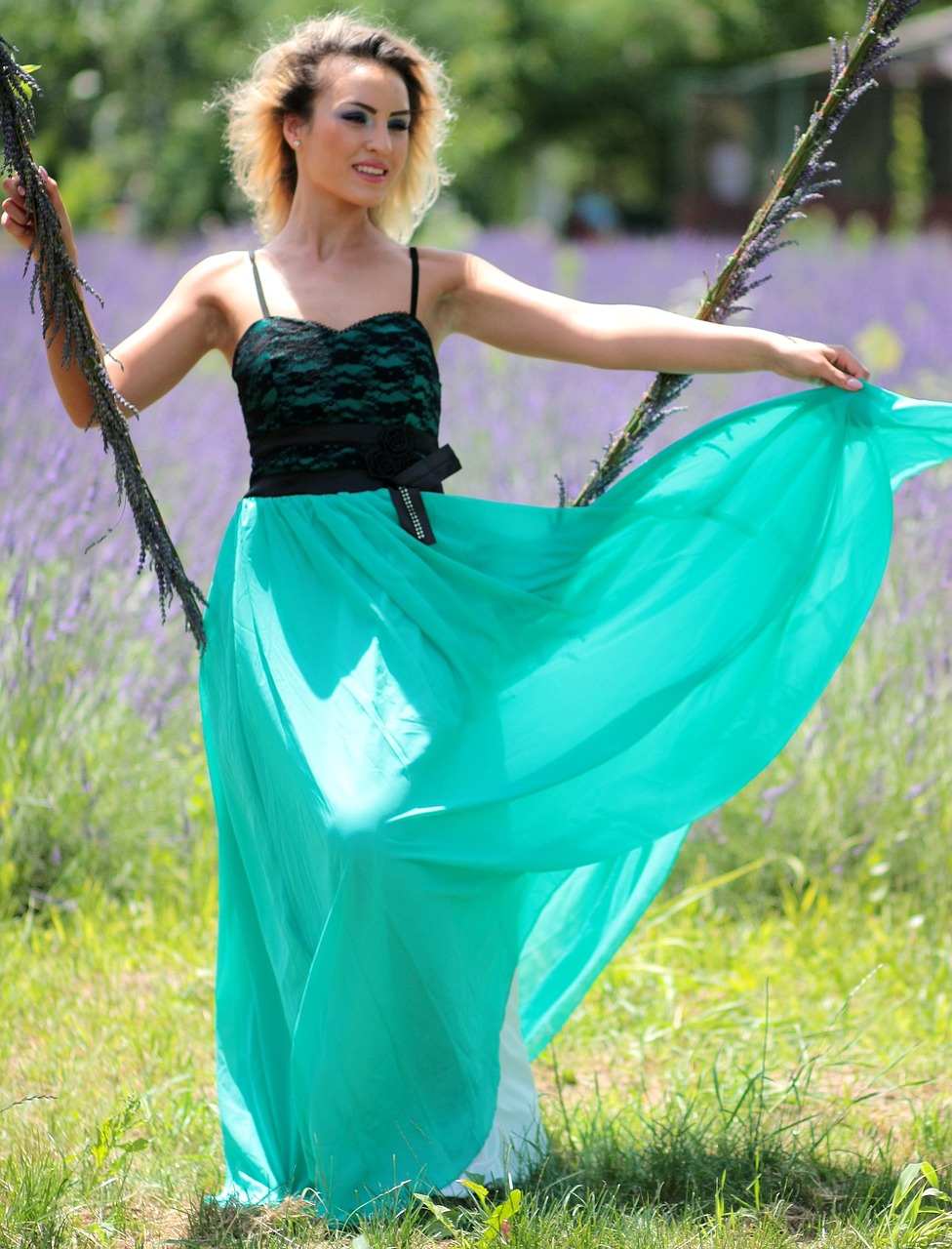 girl lavender swing free photo