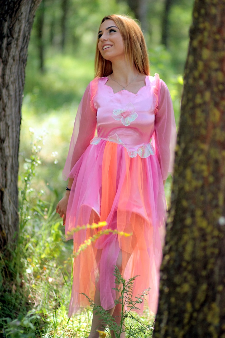 girl fairy forest free photo