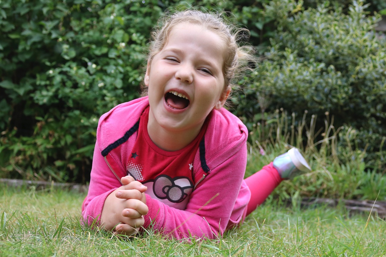 girl smiling happy free photo