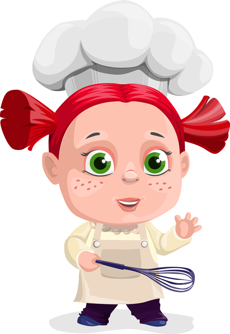 girl cook cooking free photo