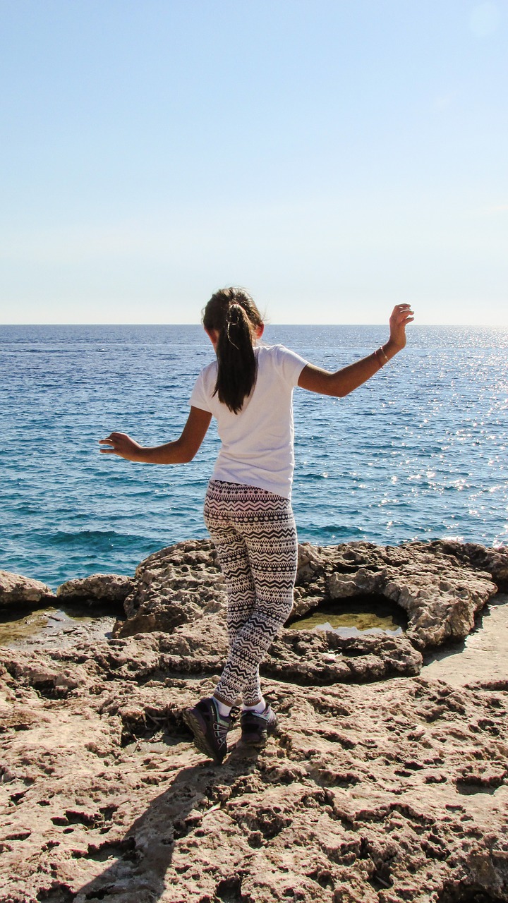 girl dancing nature free photo