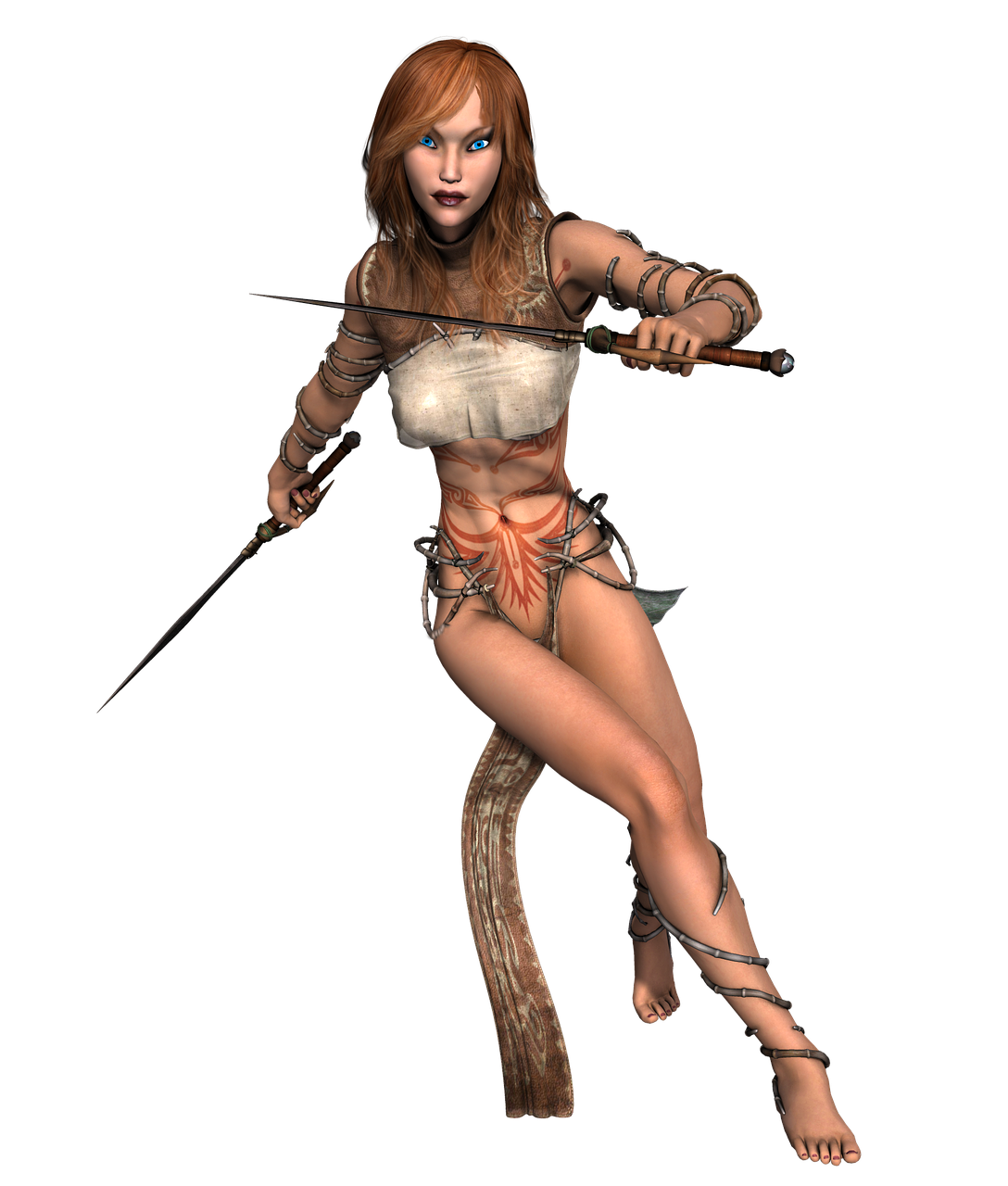 girl armor warrior free photo