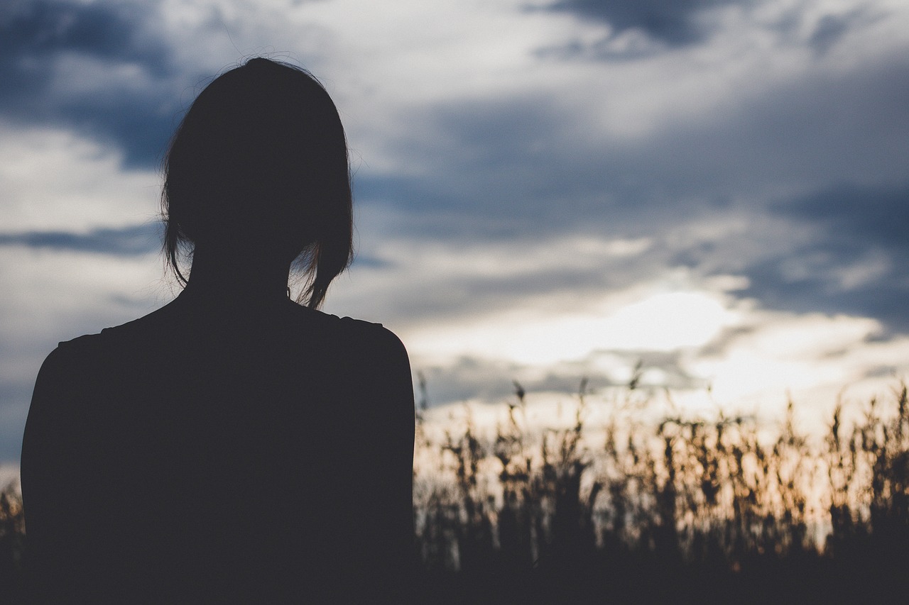 girl golden hour nature free photo