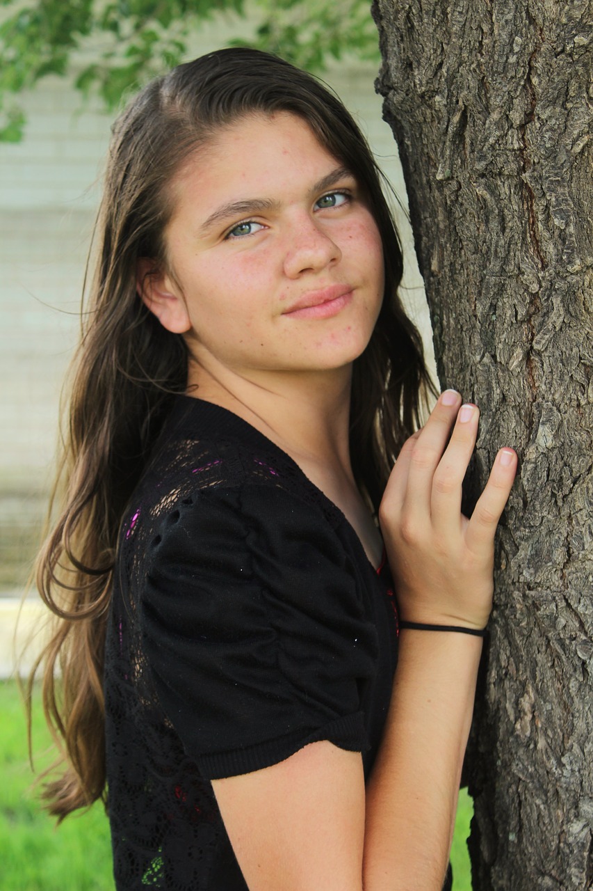 girl eyes portrait free photo