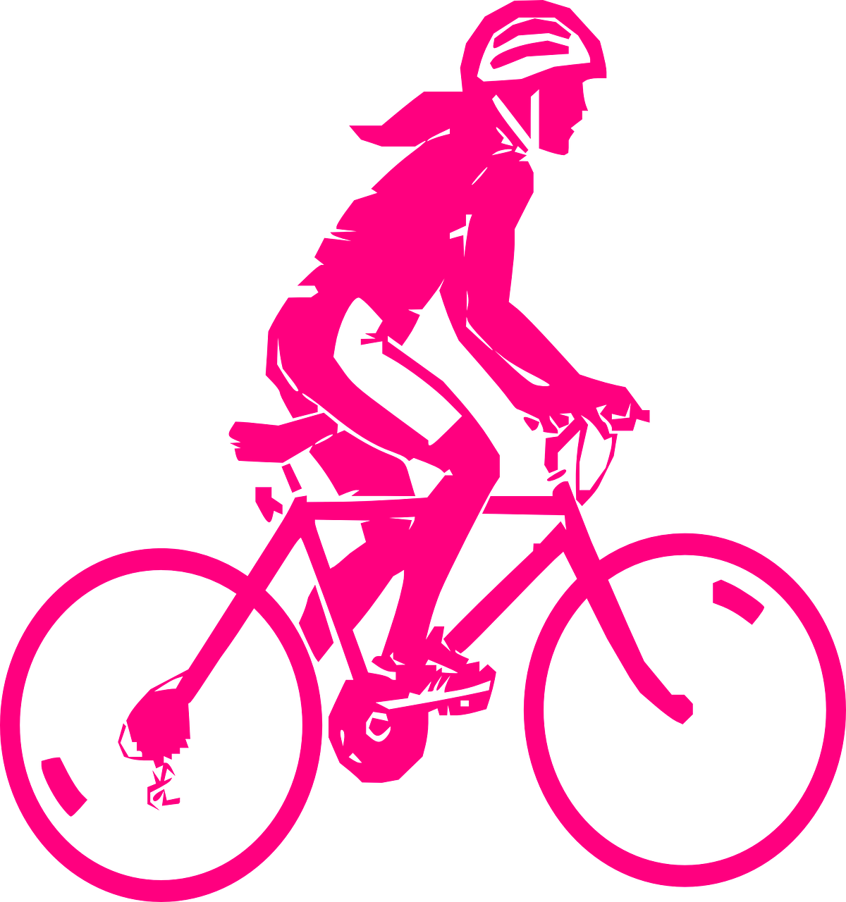 girl cycle helmet free photo
