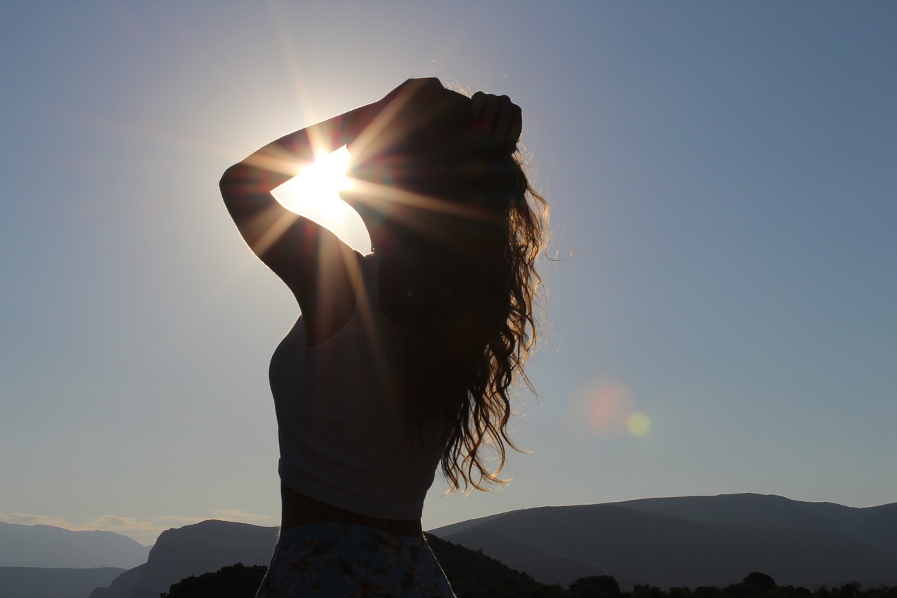 girl  beautiful  sun free photo