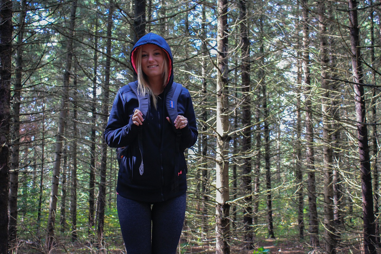 girl hiker outdoor free photo