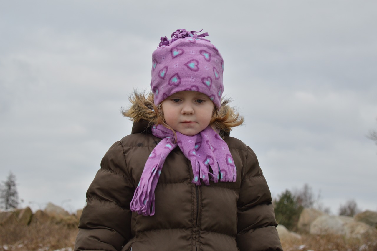 girl child winter free photo