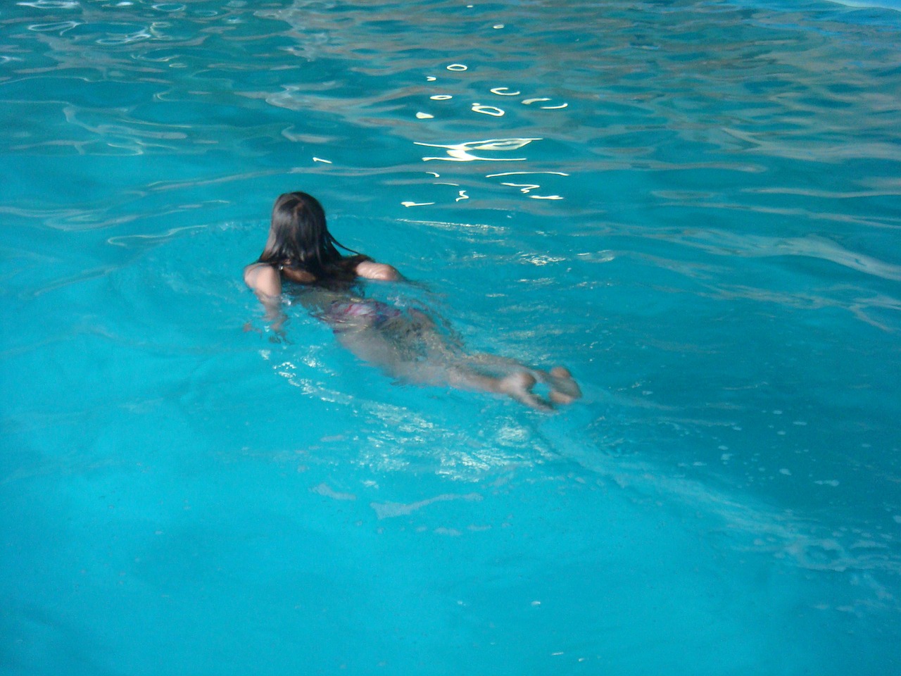 girl water swimming pool free photo