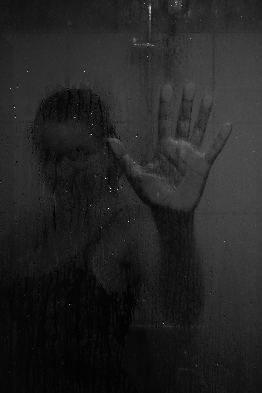 girl shower water free photo