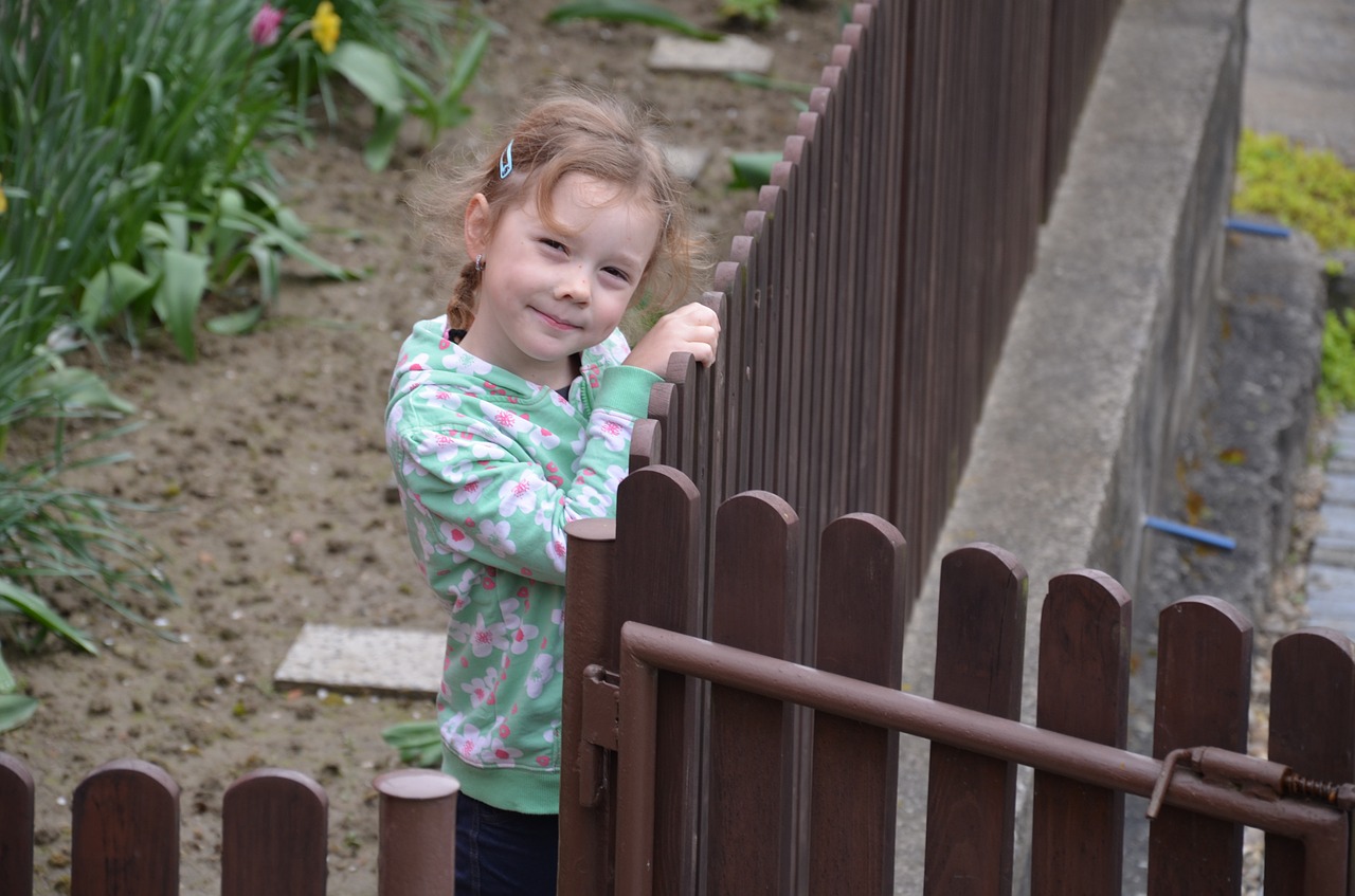 girl garden child free photo