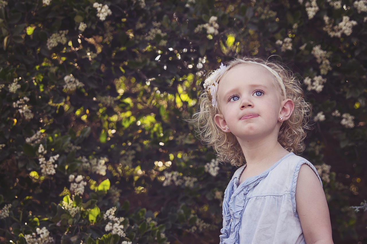 girl thought young free photo