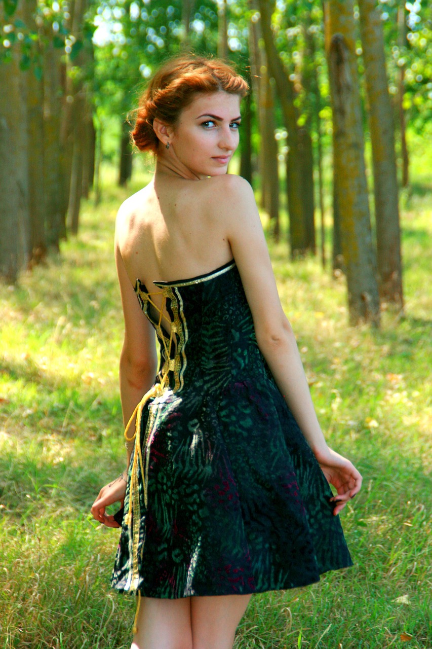 Girl,forest,beauty,nature,green - free image from needpix.com