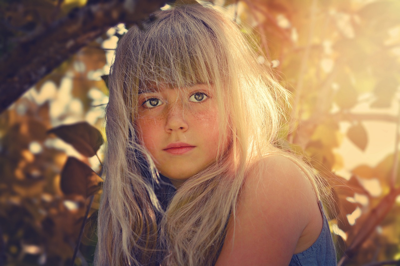 girl child pretty free photo