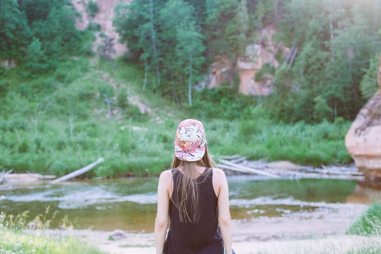 girl woman hat free photo