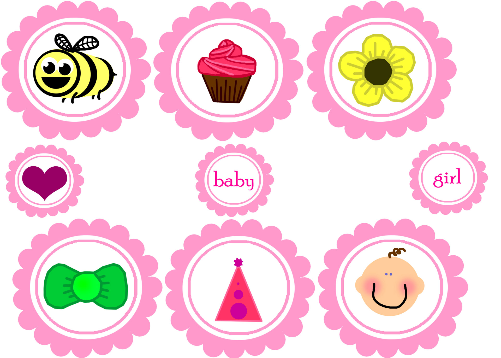 What Will Baby Bee? Gender Reveal Party Cupcakes