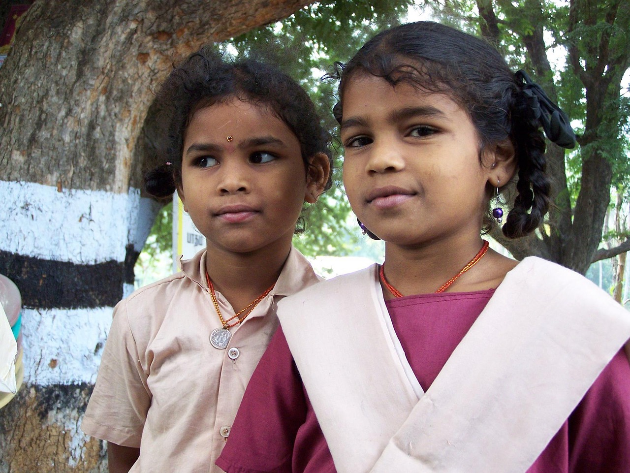 girls india students free photo