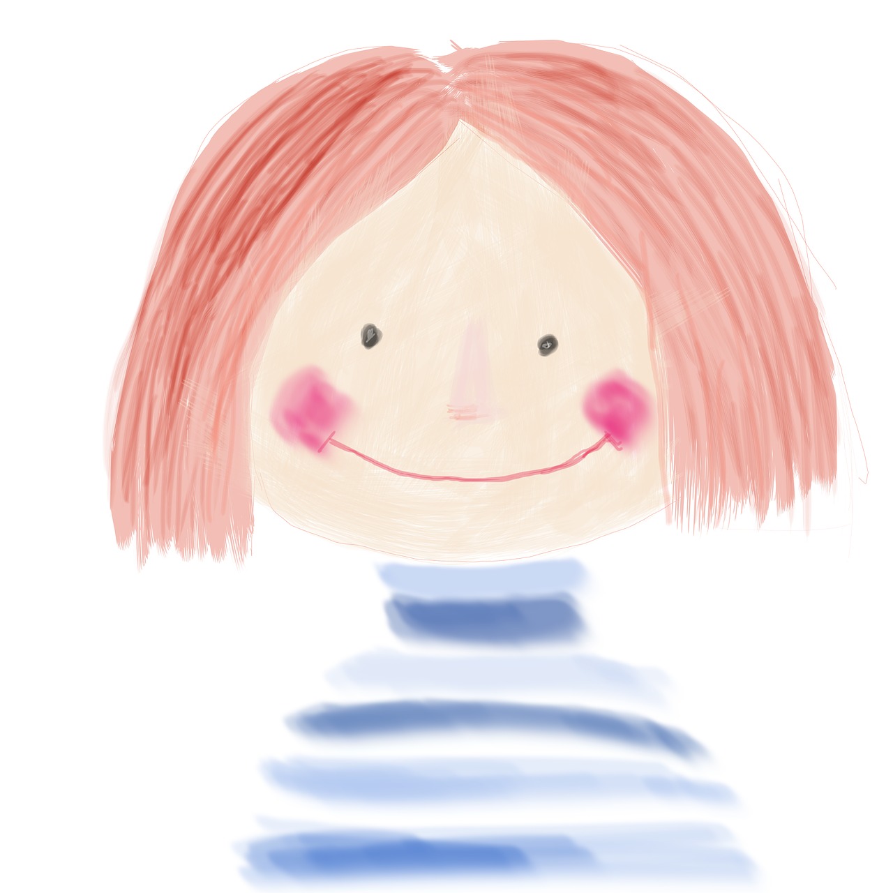 girls cartoon doodle free photo