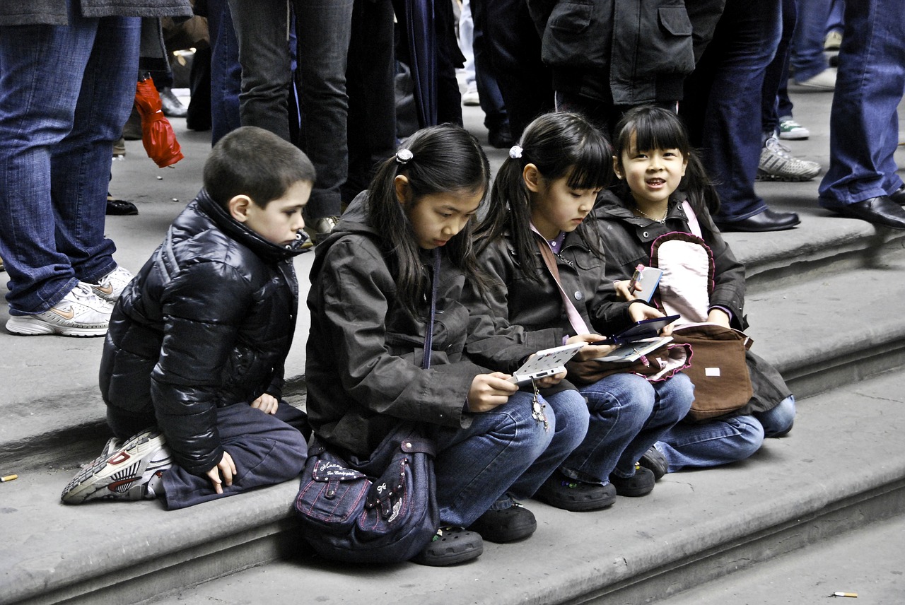 girls sisters reading free photo