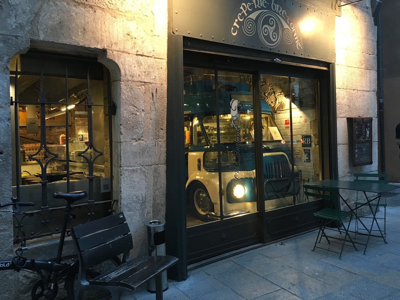 girona catalonia cafe free photo