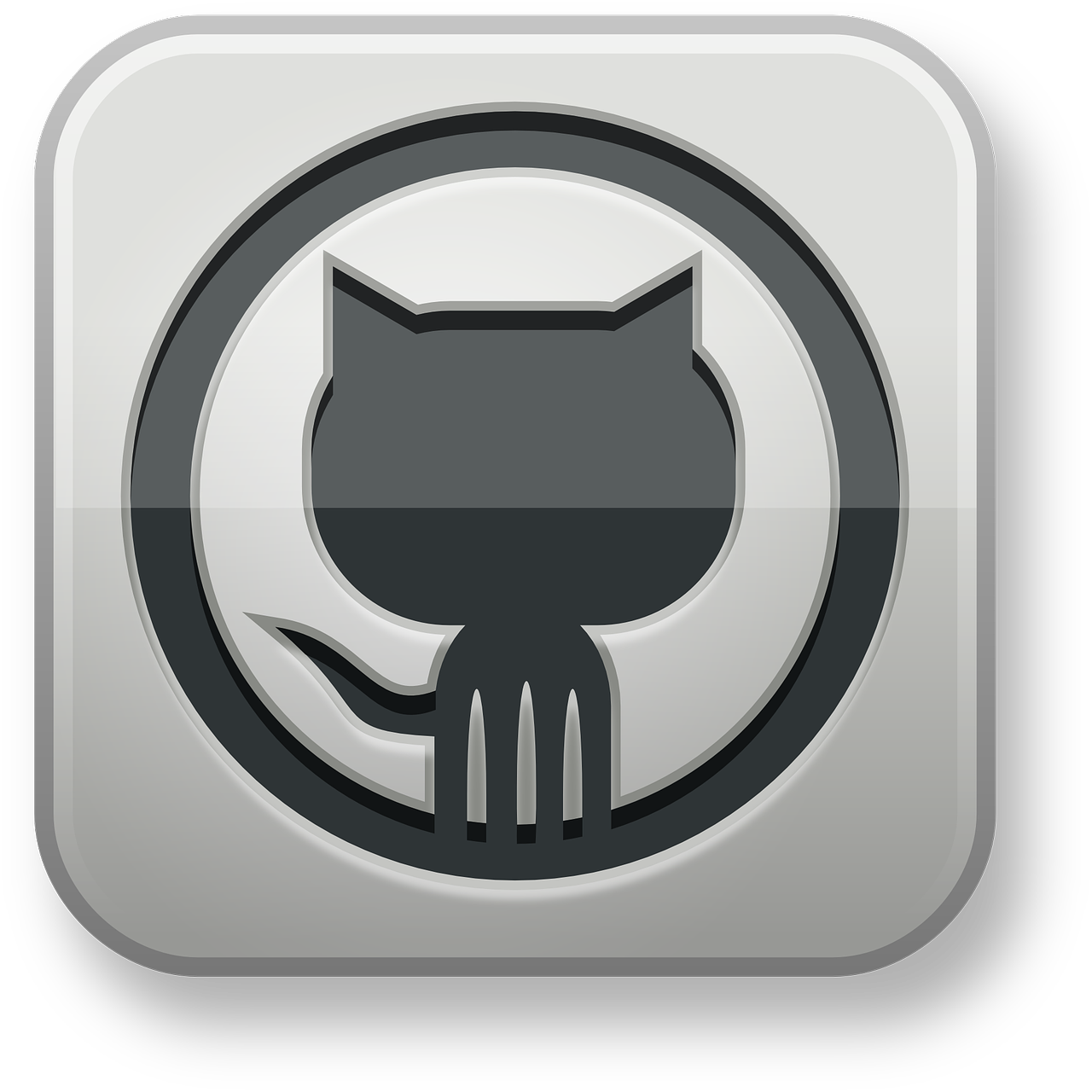 github logo favicon free photo