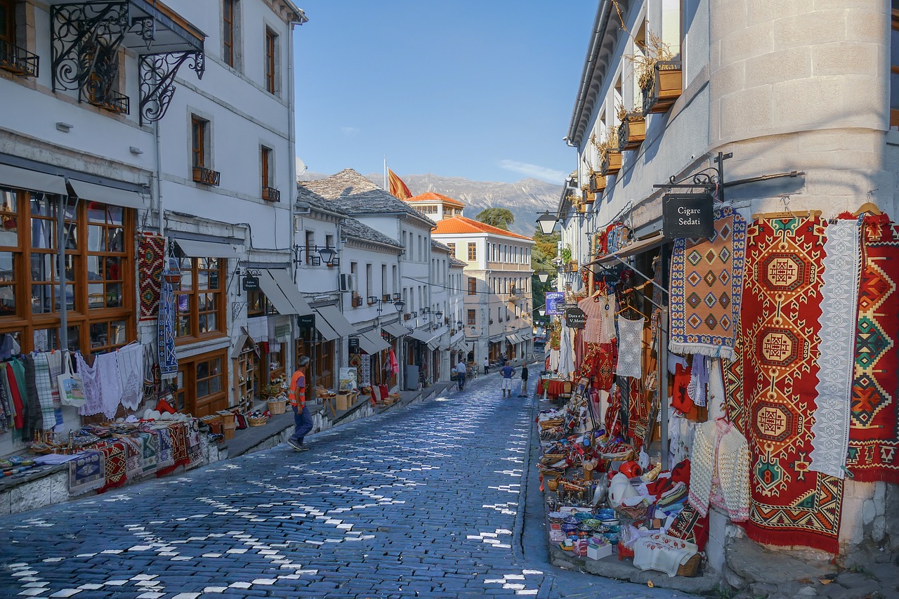 gjirokastër  albania  city free photo