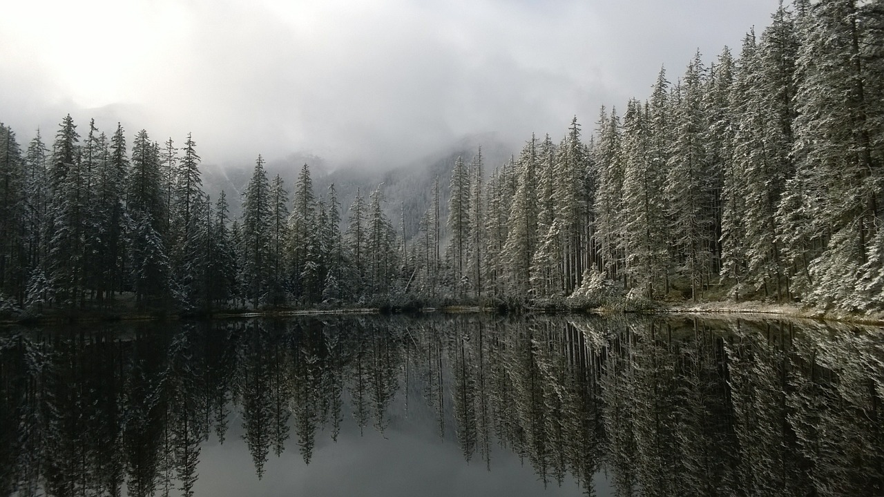 glacial lakes poland smreczyński pond free photo