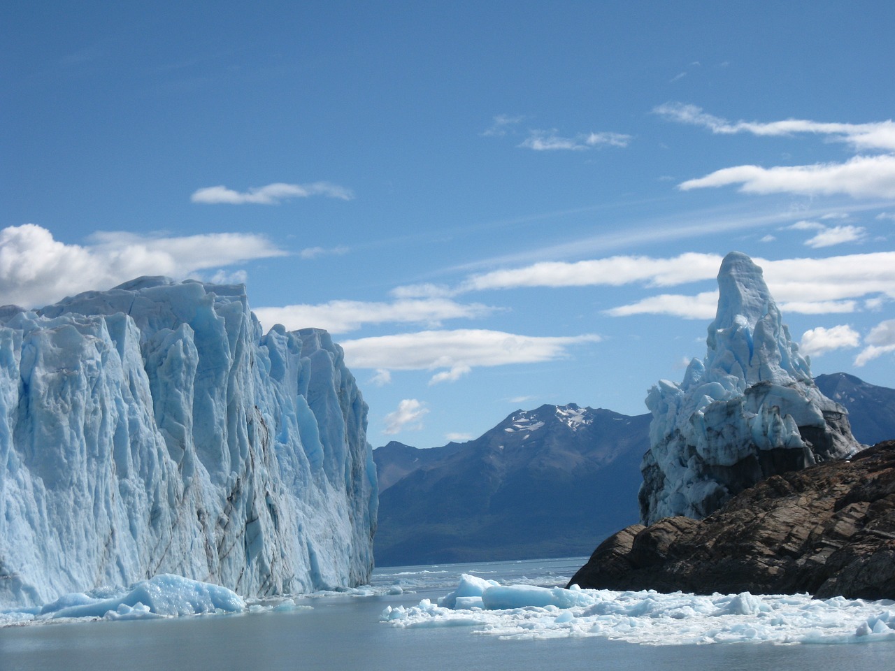 glaciar perito moreno argentina free photo