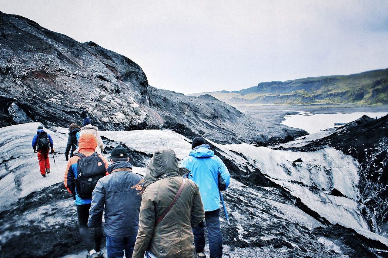 glacier iceland ice free photo