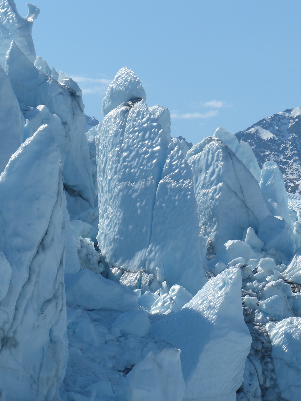 glacier alaska ice free photo