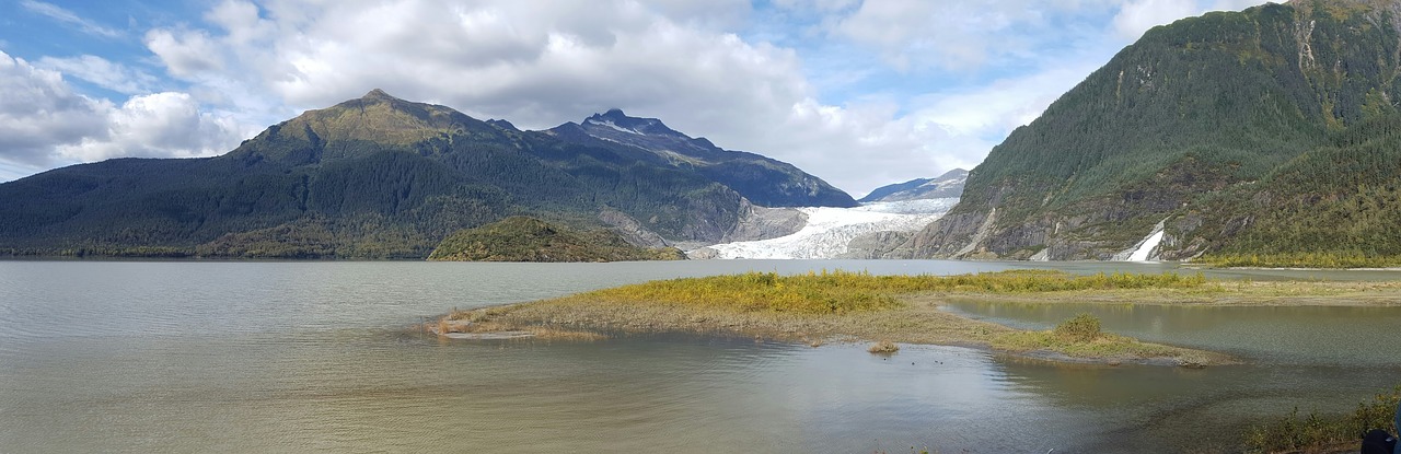 glacier alaska juneau free photo