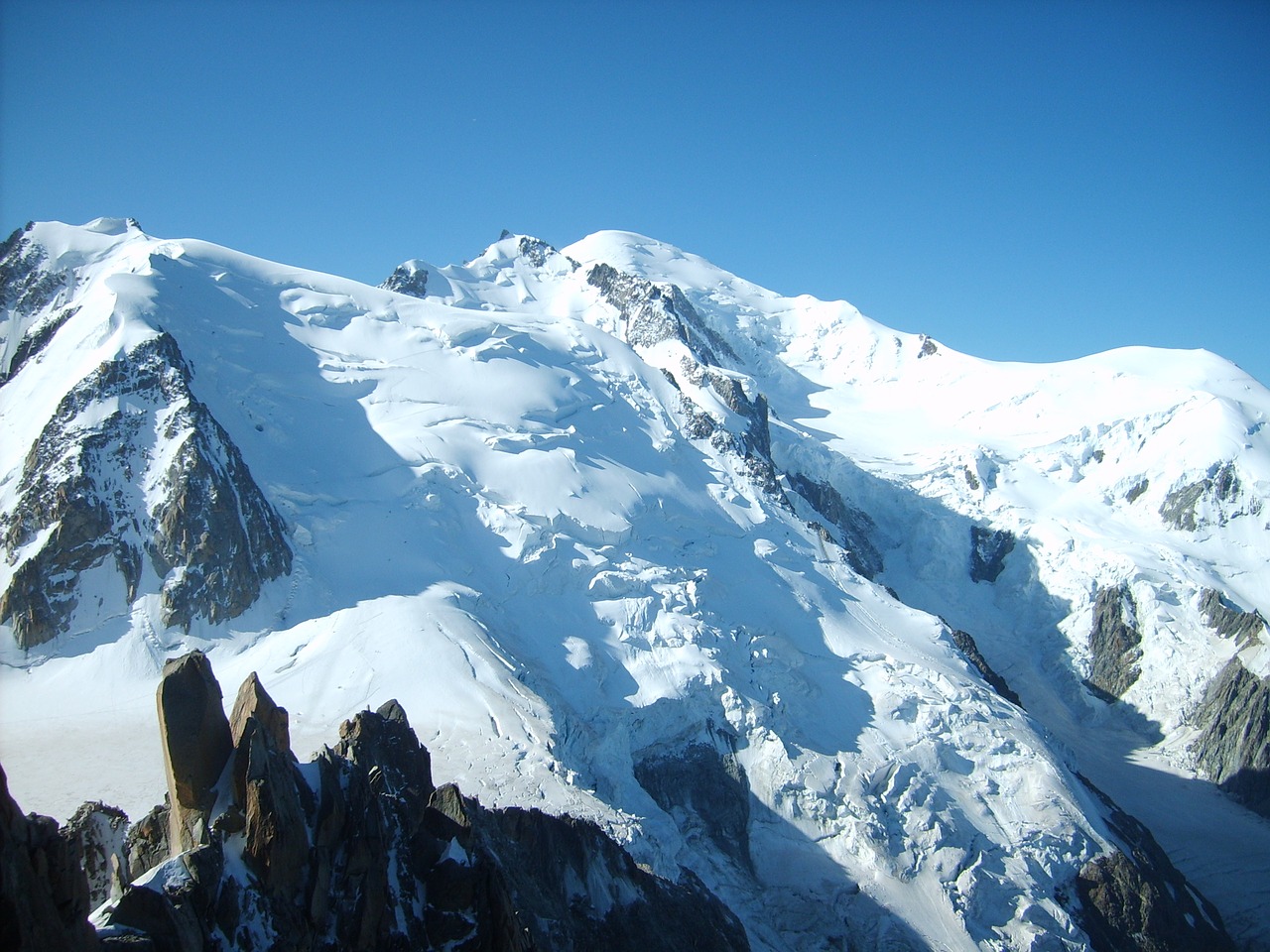 glacier chamonix winter free photo