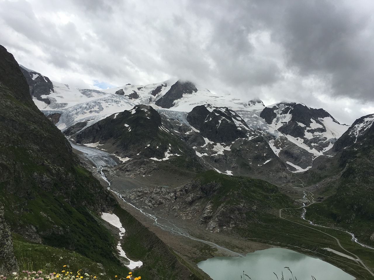 glacier mountain switzerland free photo