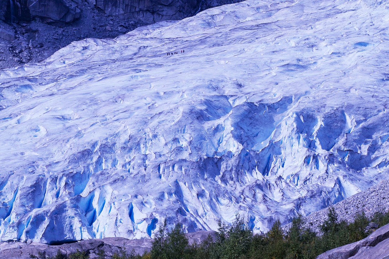 glacier glacier hike ice free photo