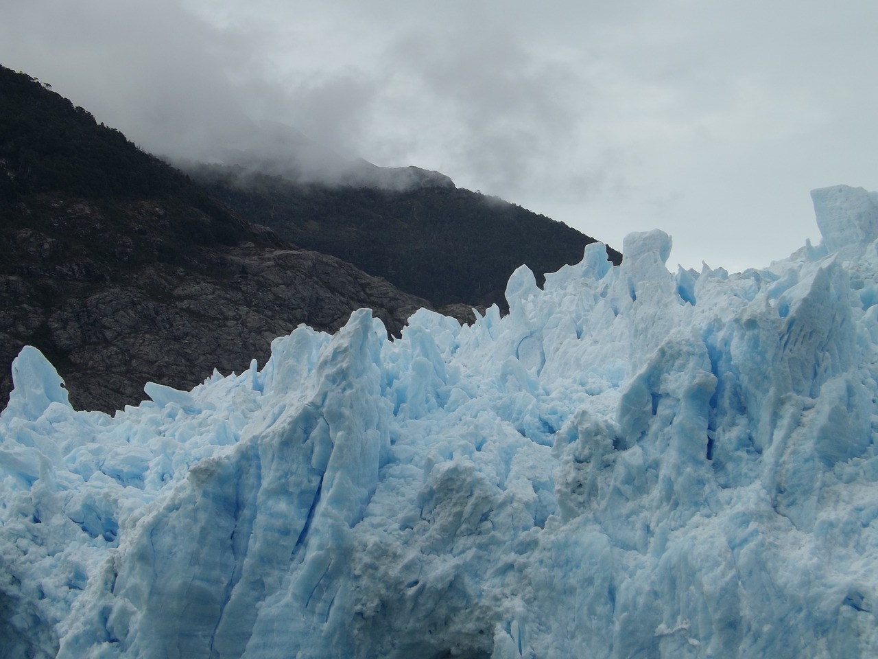 glacier laguna san rafael chile ice free photo