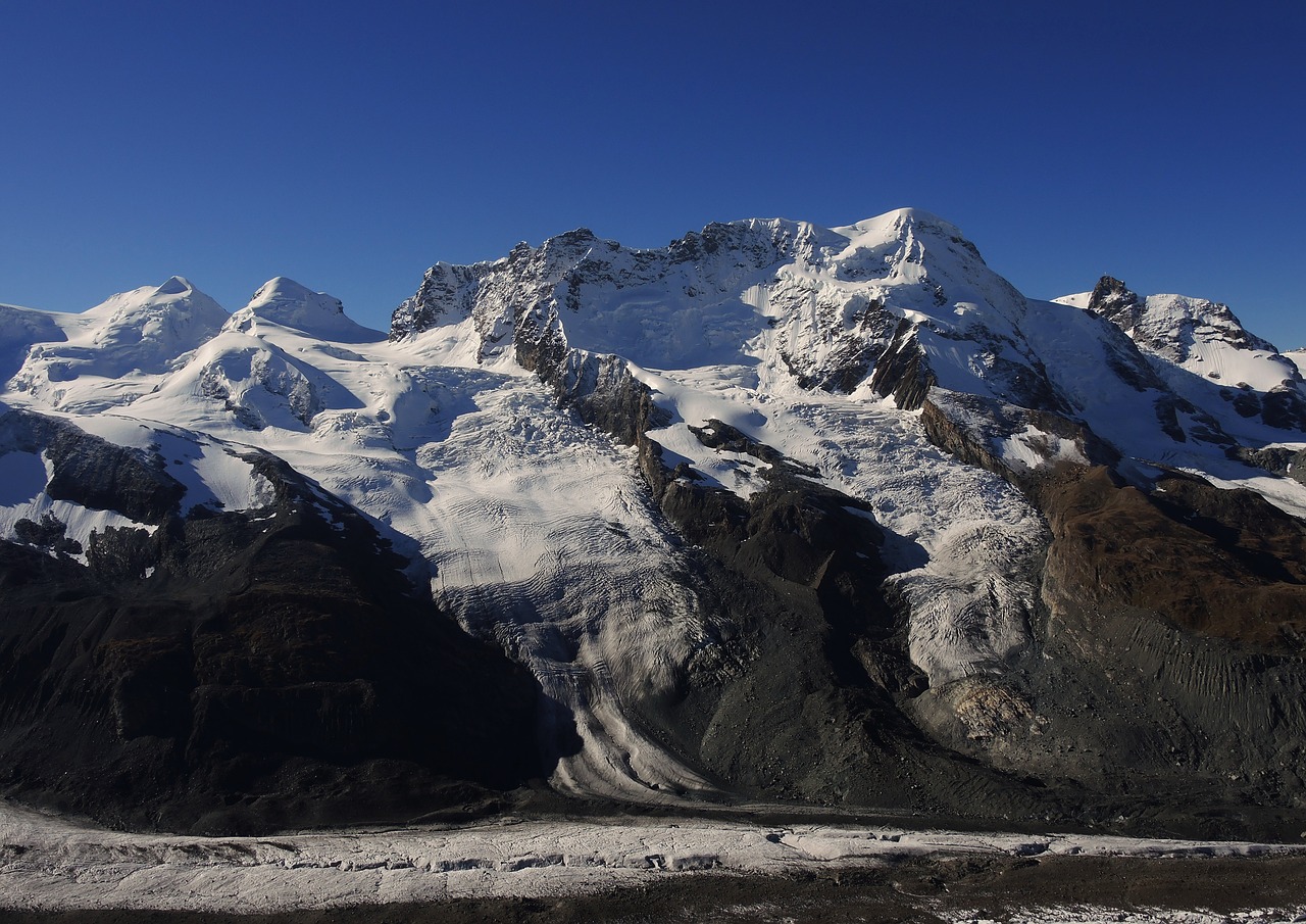 glacier switzerland nature free photo