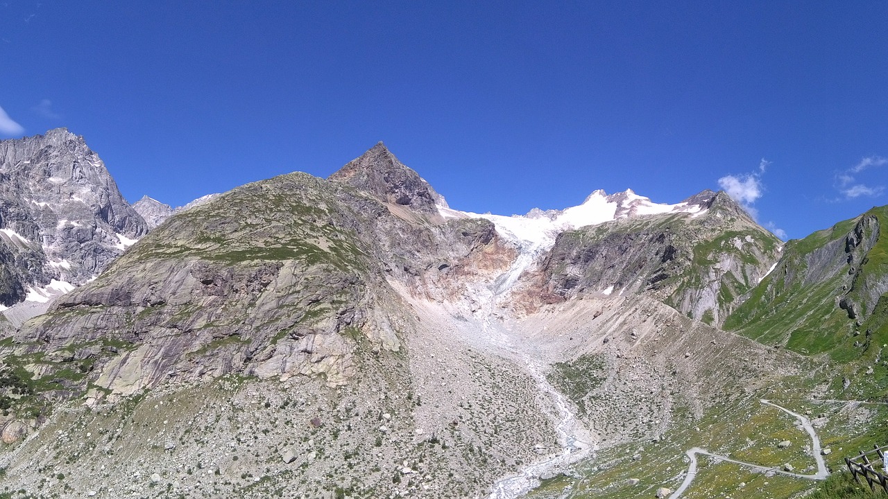 glacier monti alps free photo
