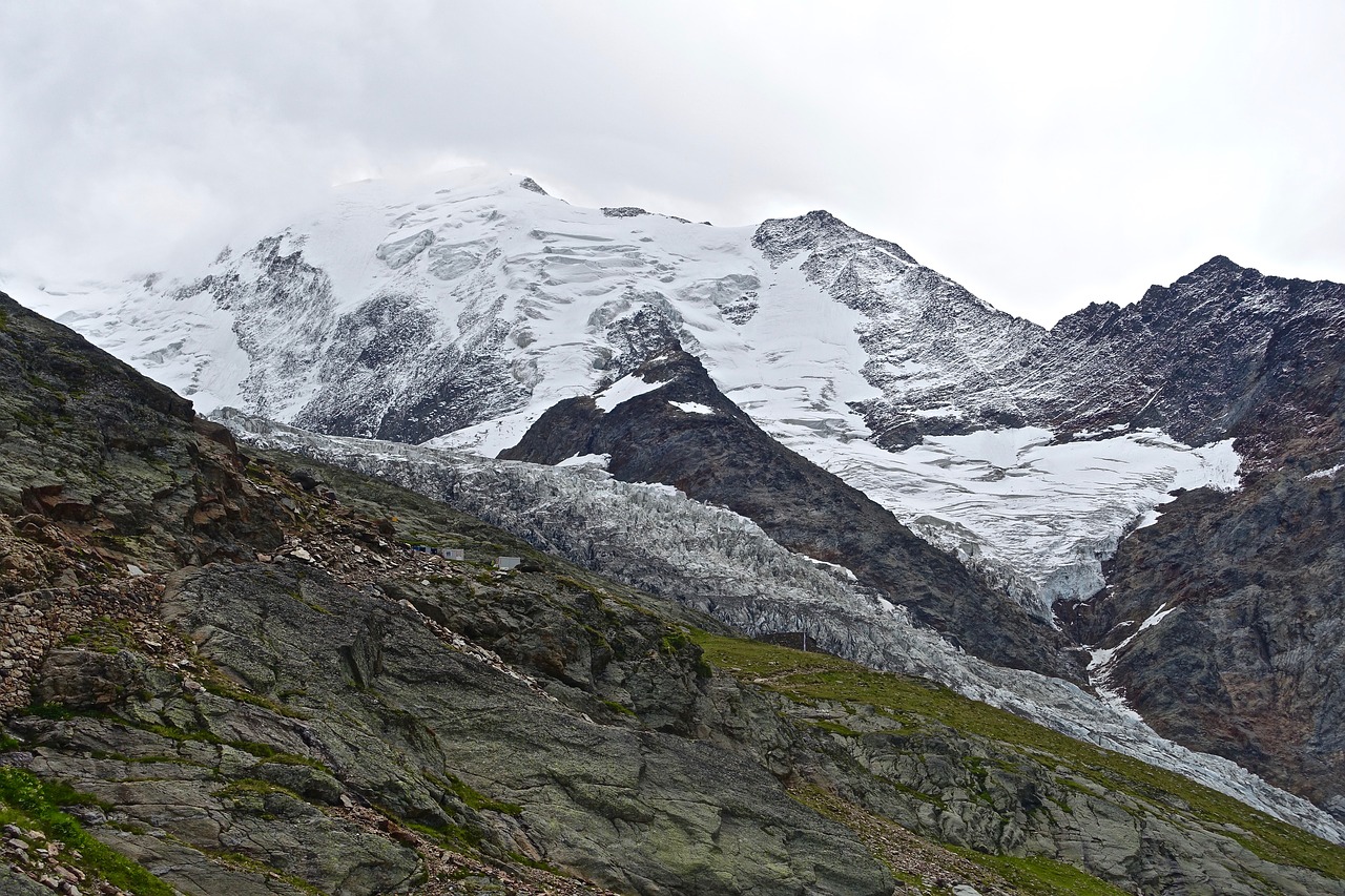 glacier  mountain  nature free photo