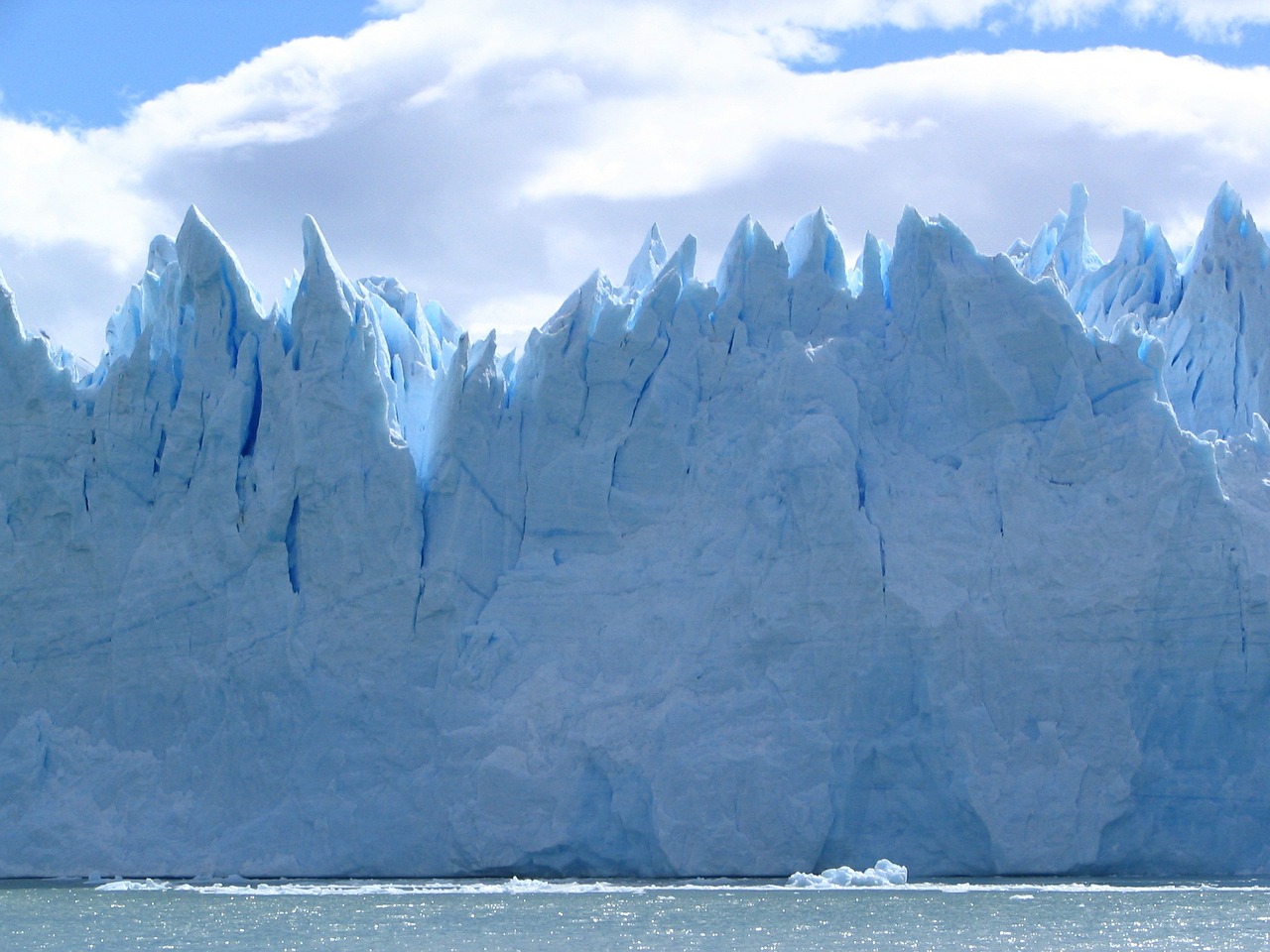 glacier ice argentina free photo