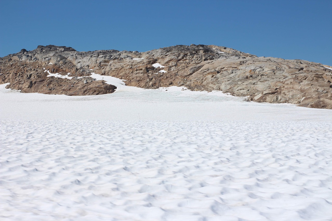 glacier  snow  nature free photo