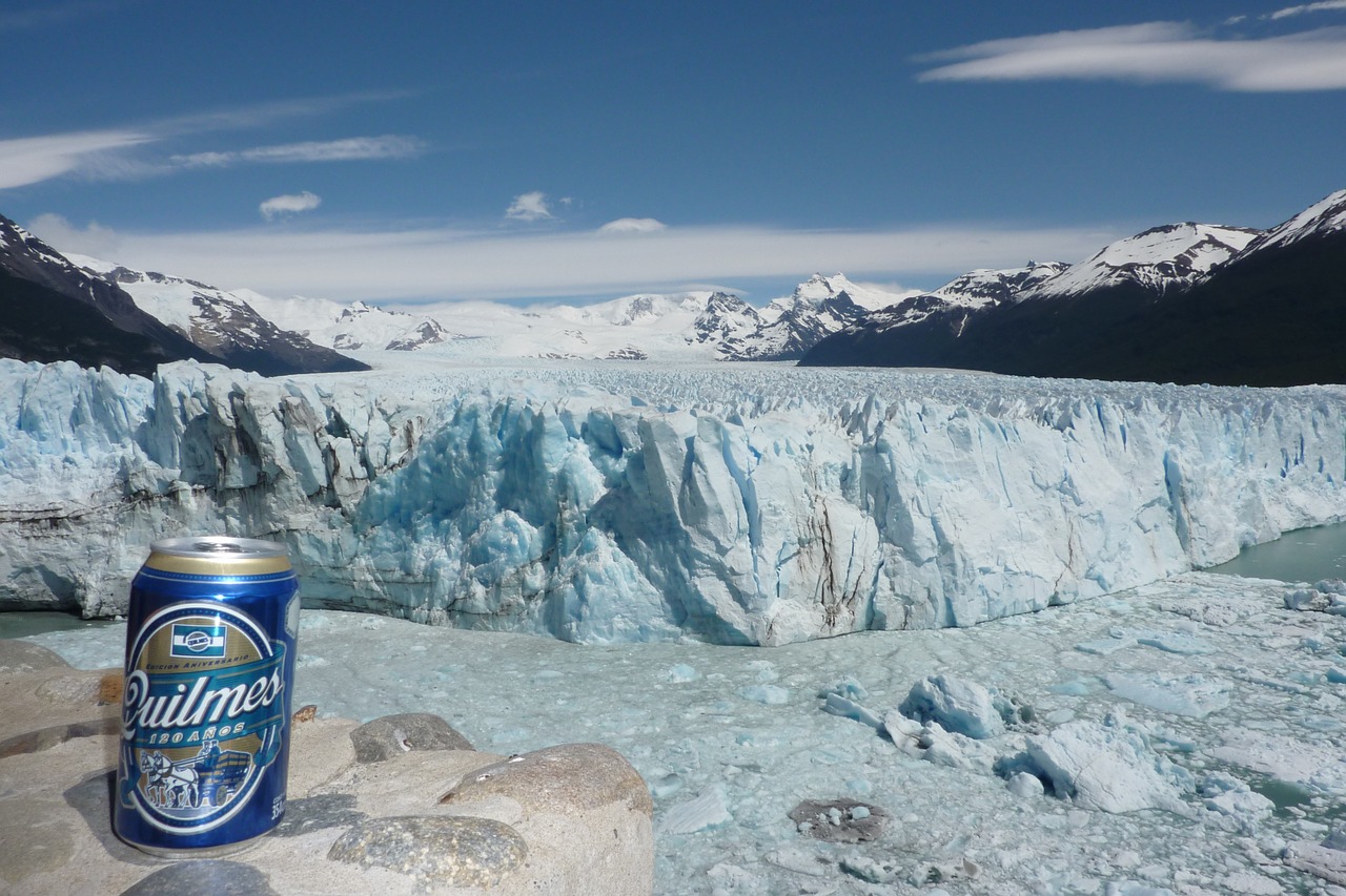 glacier  beer  patagonia free photo