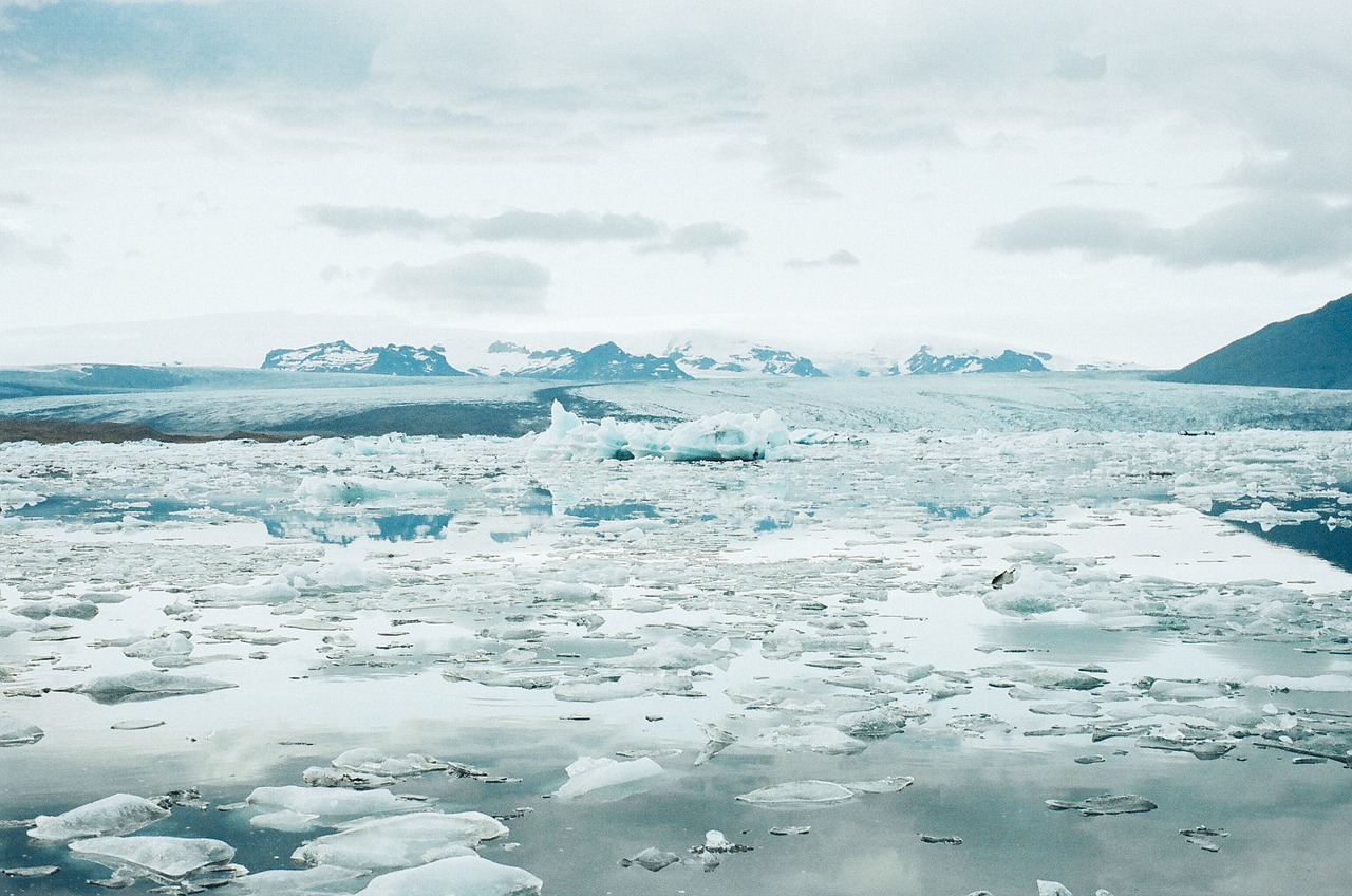 glacier lagoon iceland free photo