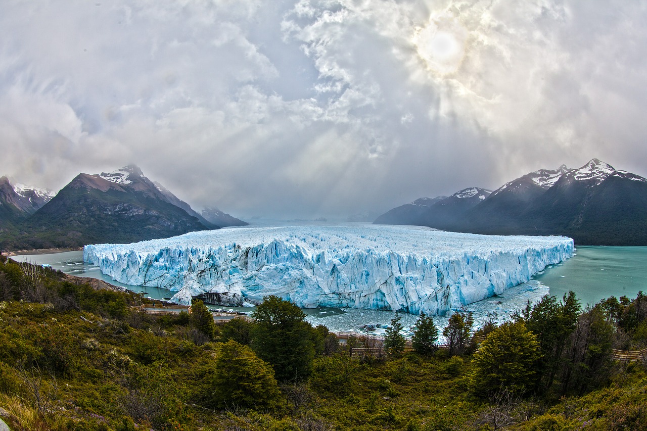 glacier argentina south america free photo
