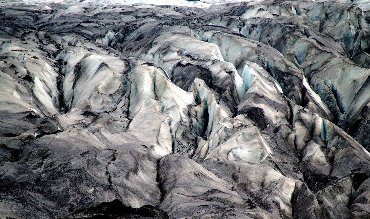 glacier iceland landscape free photo