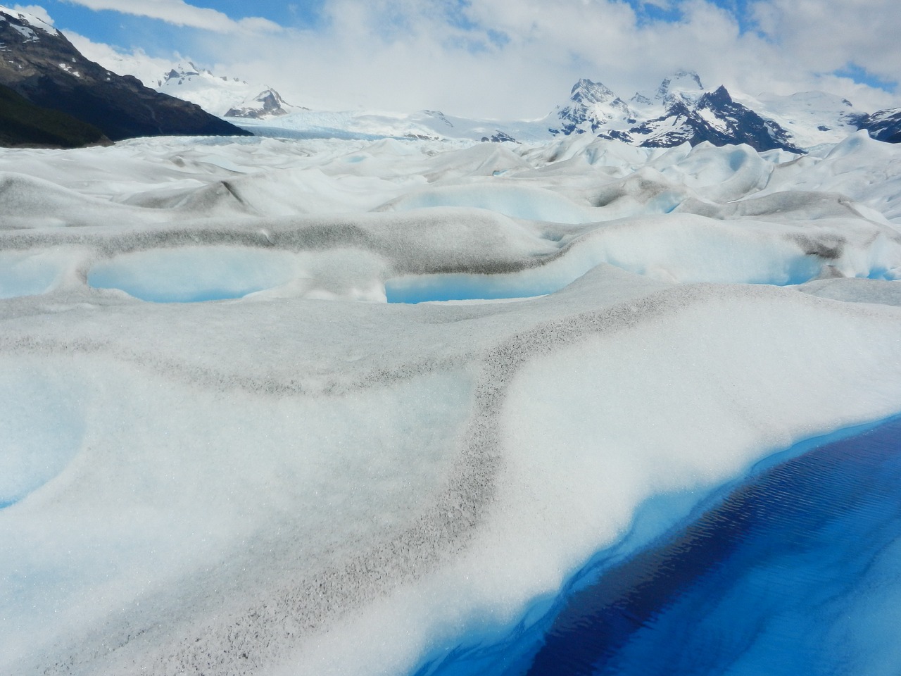 glacier calafate patagonia free photo
